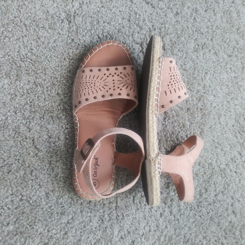 Tan sandals